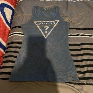 COPY - Blue guess tank top med
